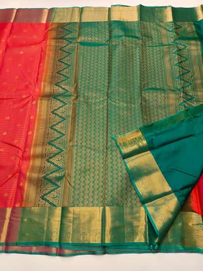 KANCHIPURAM SEMI SILK SAREE