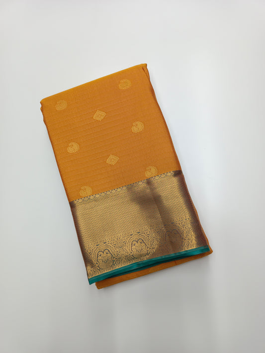KANCHIPURAM SEMI SILK SAREE
