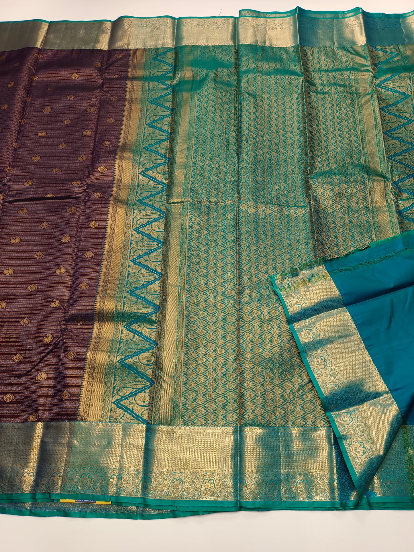 KANCHIPURAM SEMI SILK SAREE