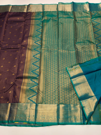 KANCHIPURAM SEMI SILK SAREE