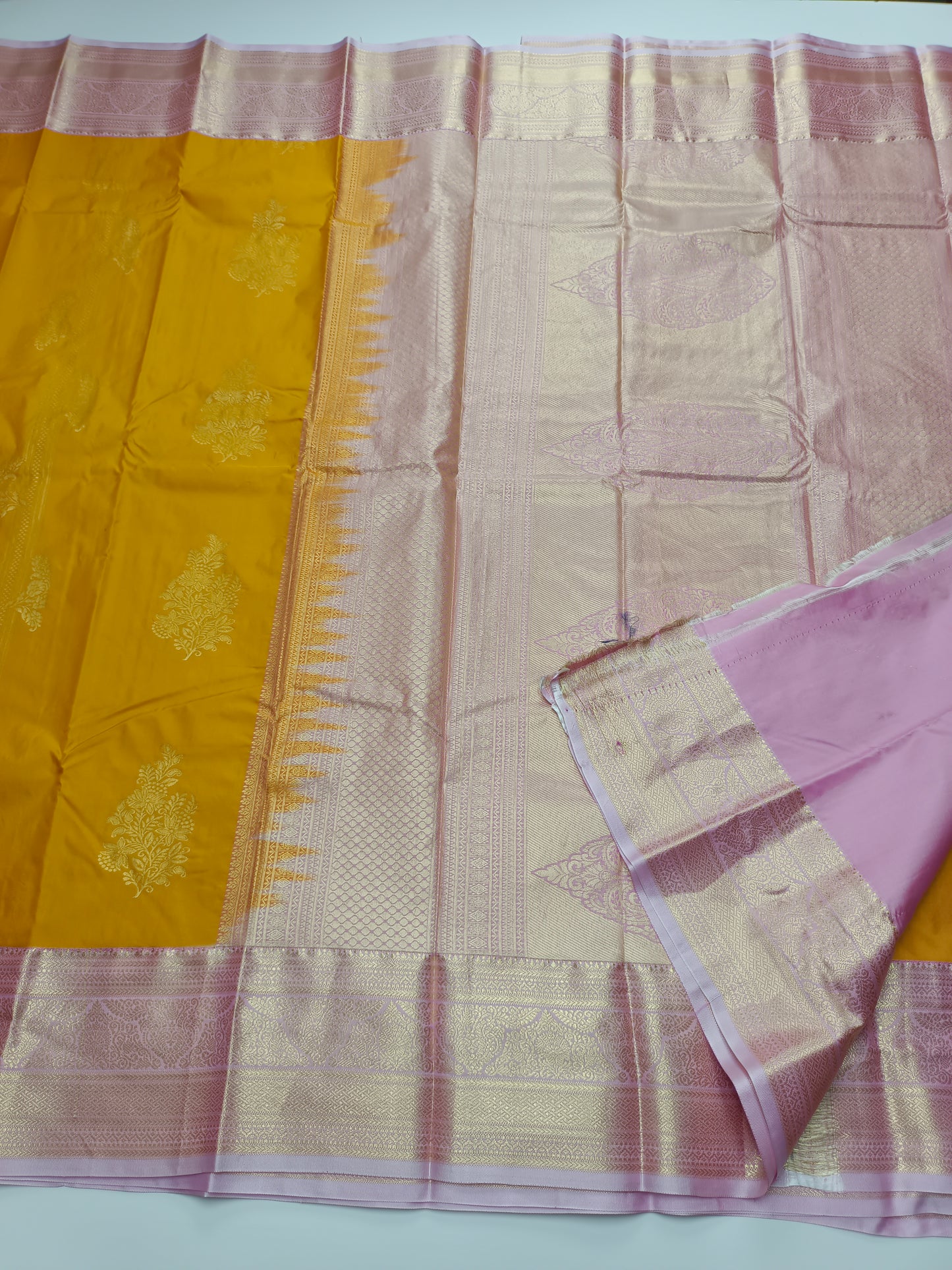 KANCHIPURAM SEMI SILK SAREE