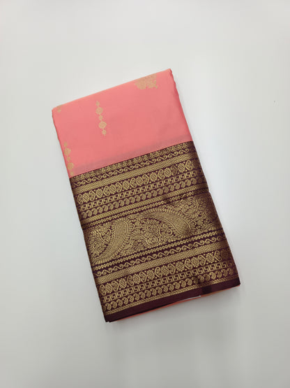 KANCHIPURAM SEMI SILK SAREE