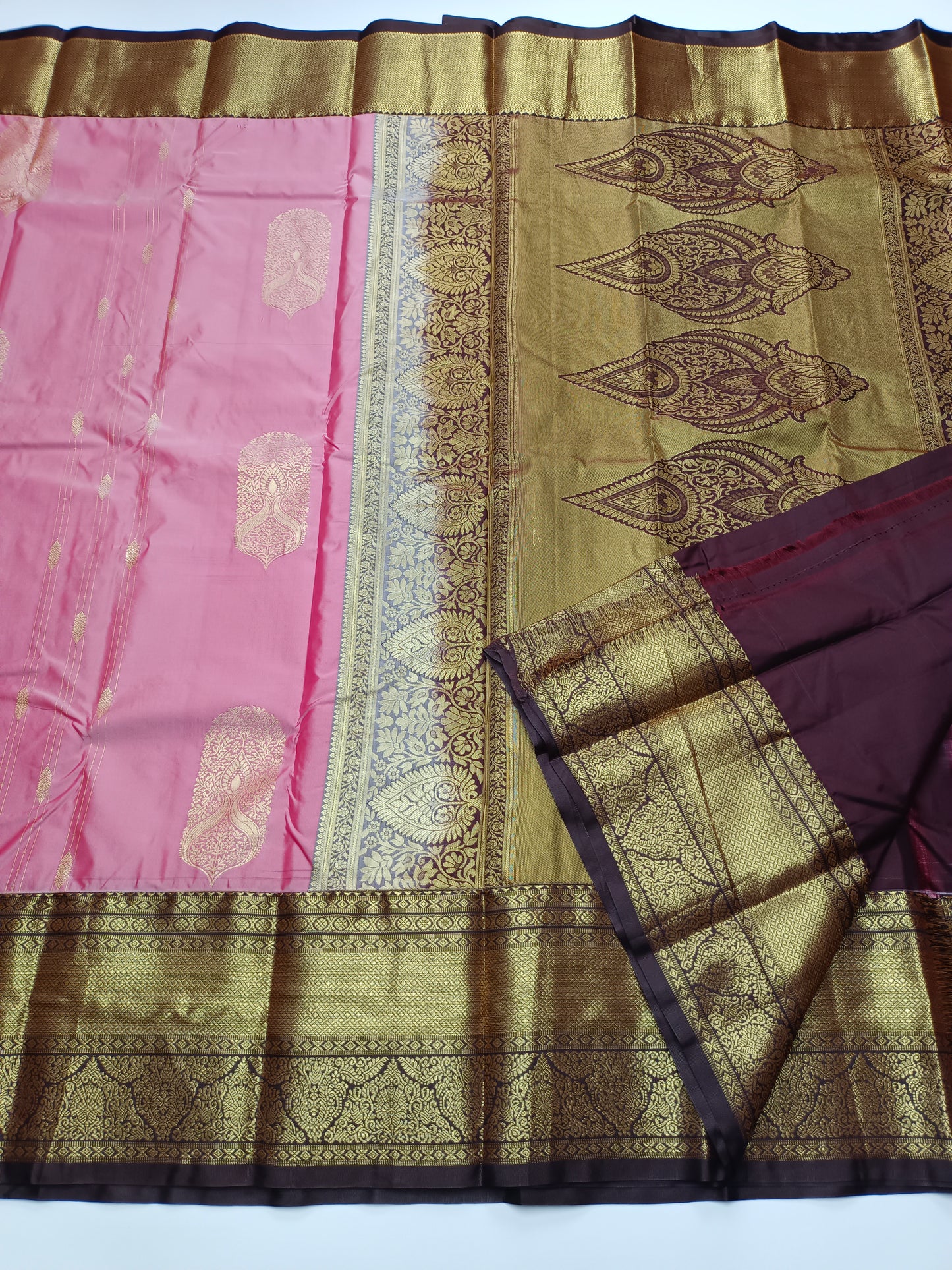 KANCHIPURAM SEMI SILK SAREE