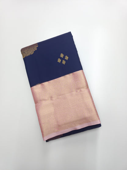 KANCHIPURAM SEMI SILK SAREE