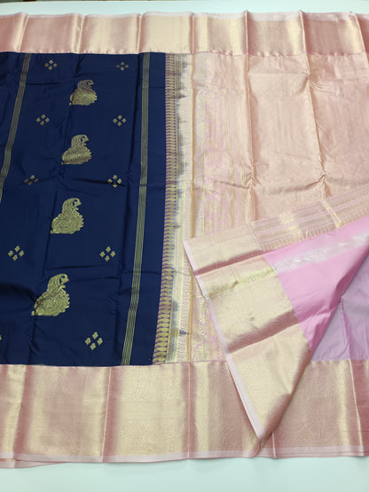 KANCHIPURAM SEMI SILK SAREE
