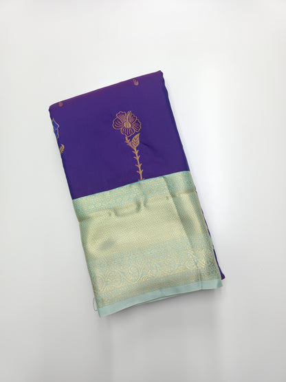 KANCHIPURAM SEMI SILK SAREE