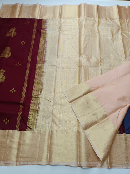KANCHIPURAM SEMI SILK SAREE