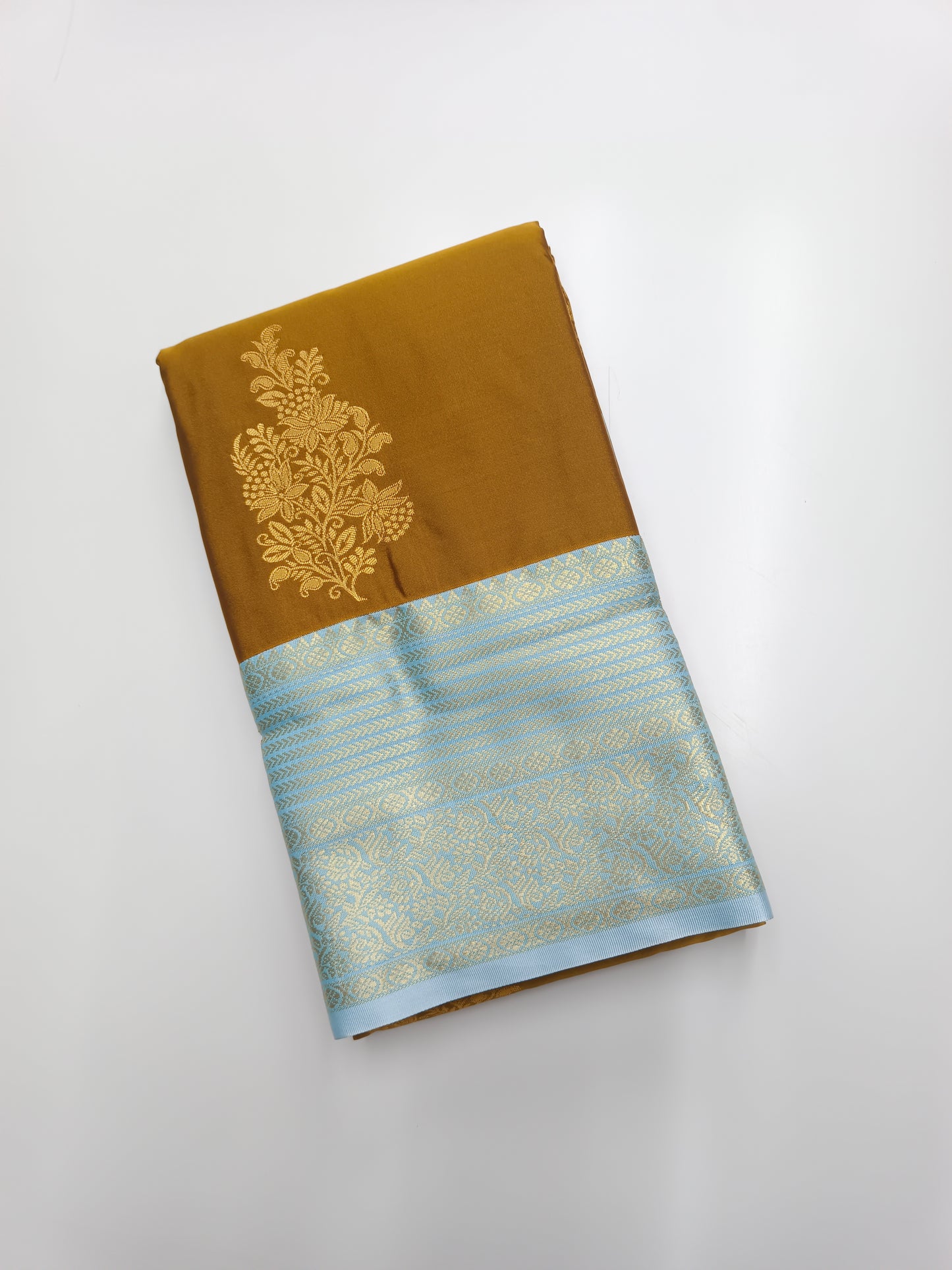 KANCHIPURAM SEMI SILK SAREE