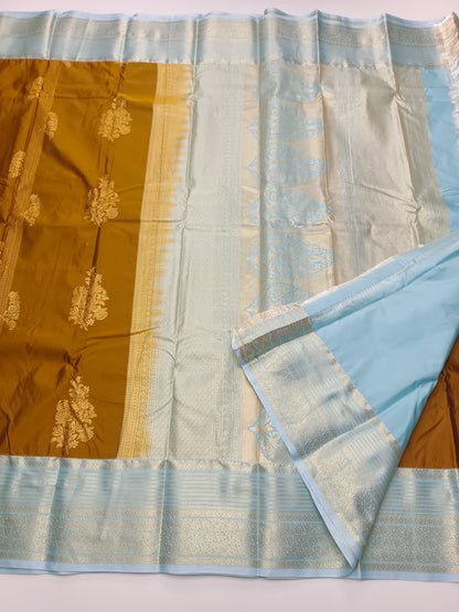 KANCHIPURAM SEMI SILK SAREE