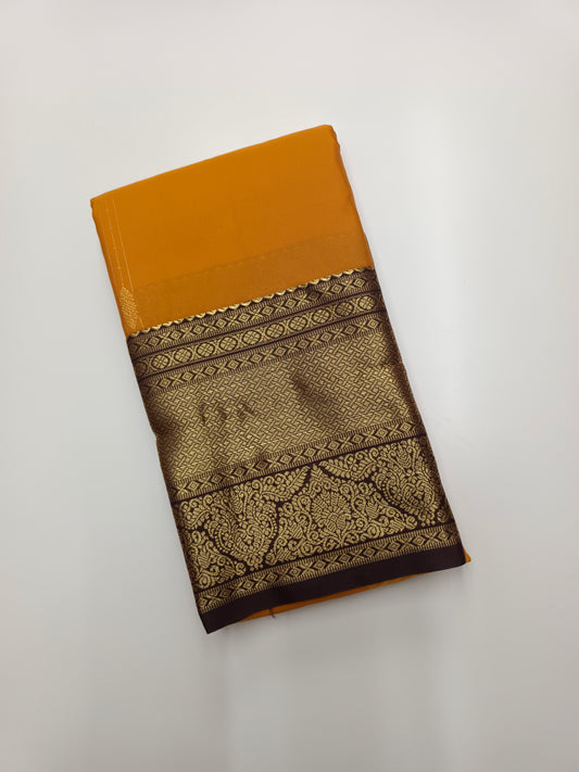 KANCHIPURAM SEMI SILK SAREE