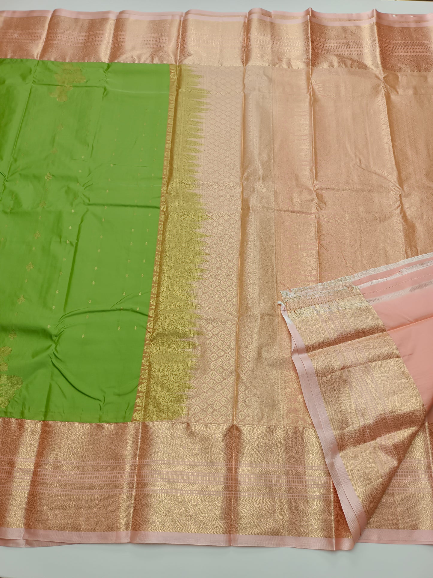 KANCHIPURAM SEMI SILK SAREE