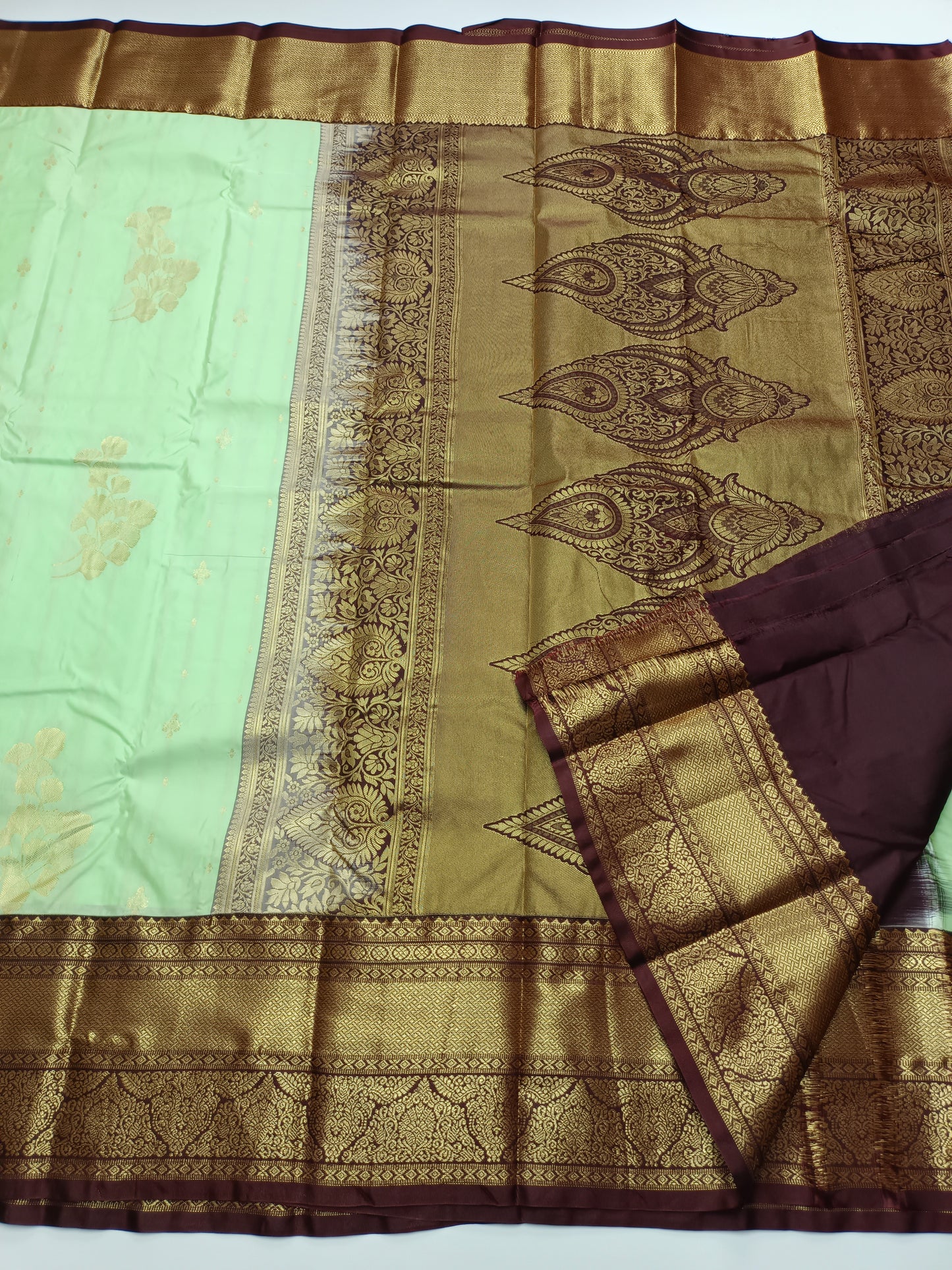 KANCHIPURAM SEMI SILK SAREE