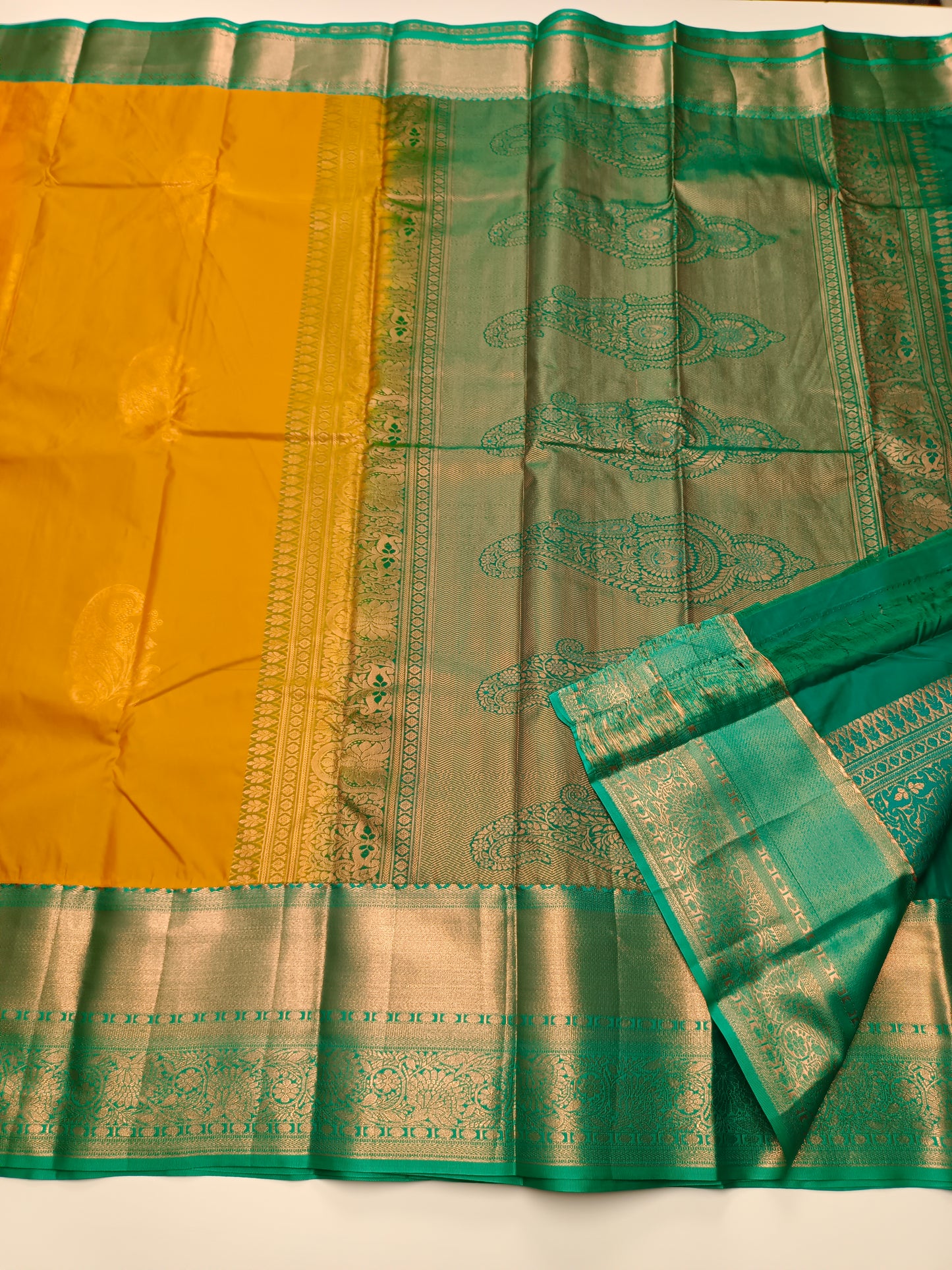 KANCHIPURAM SEMI SILK SAREE