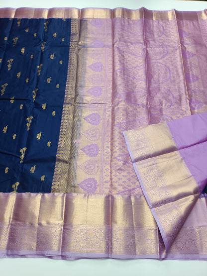 KANCHIPURAM SEMI SILK SAREE