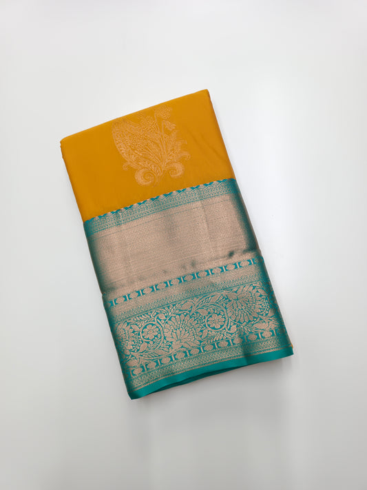 KANCHIPURAM SEMI SILK SAREE