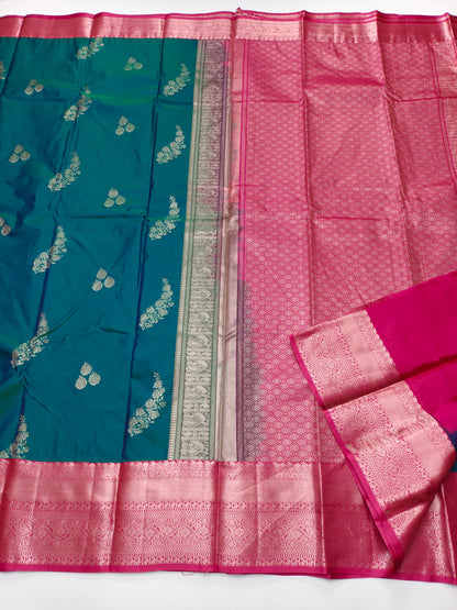 KANCHIPURAM SEMI SILK SAREE