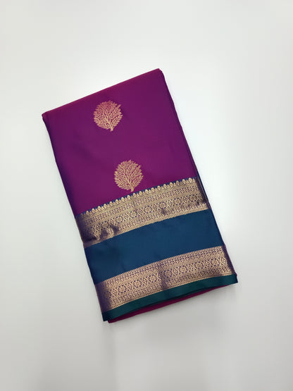 KANCHIPURAM SEMI SILK SAREE