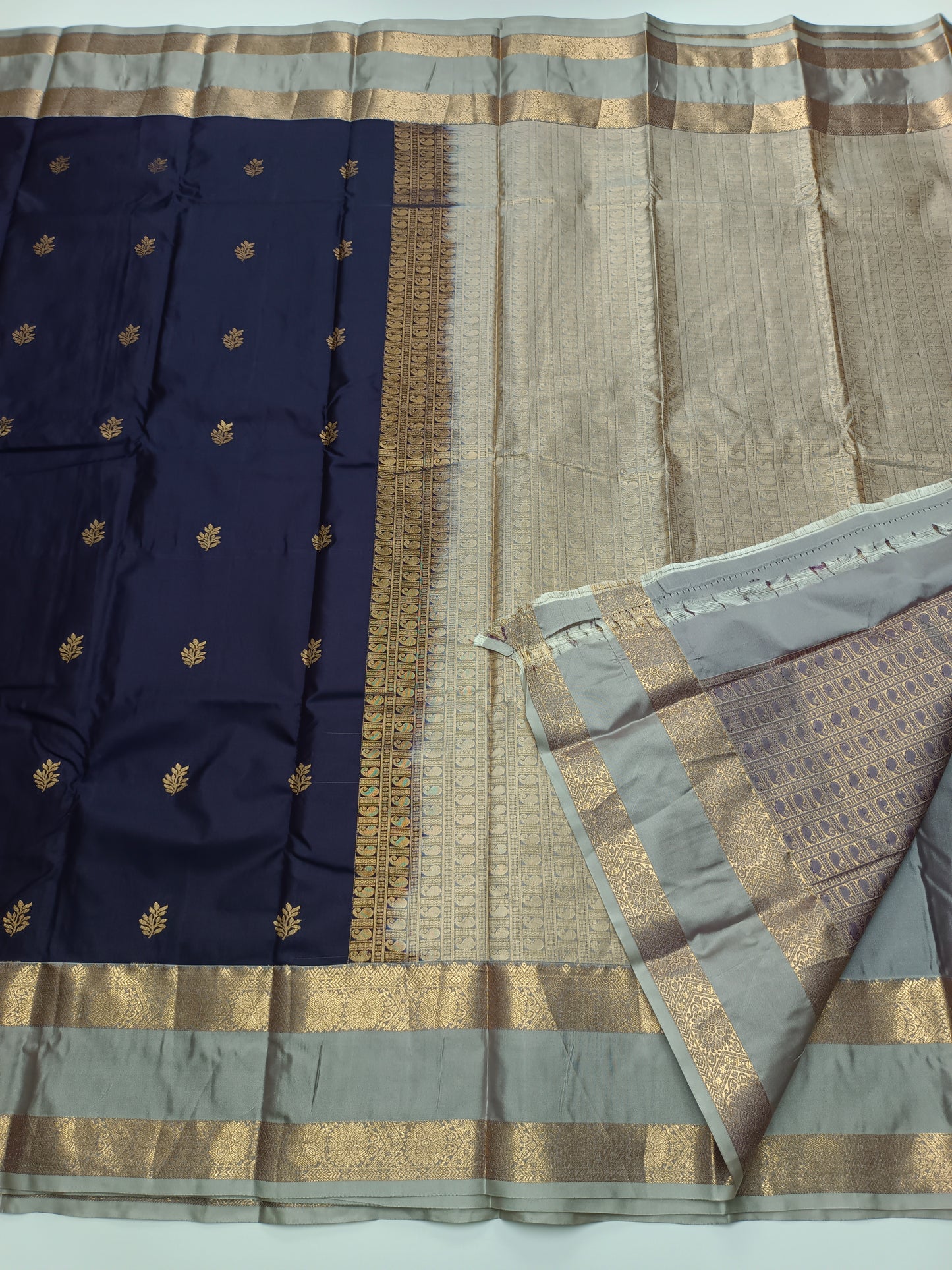 KANCHIPURAM SEMI SILK SAREE