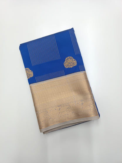 KANCHIPURAM SEMI SILK SAREE