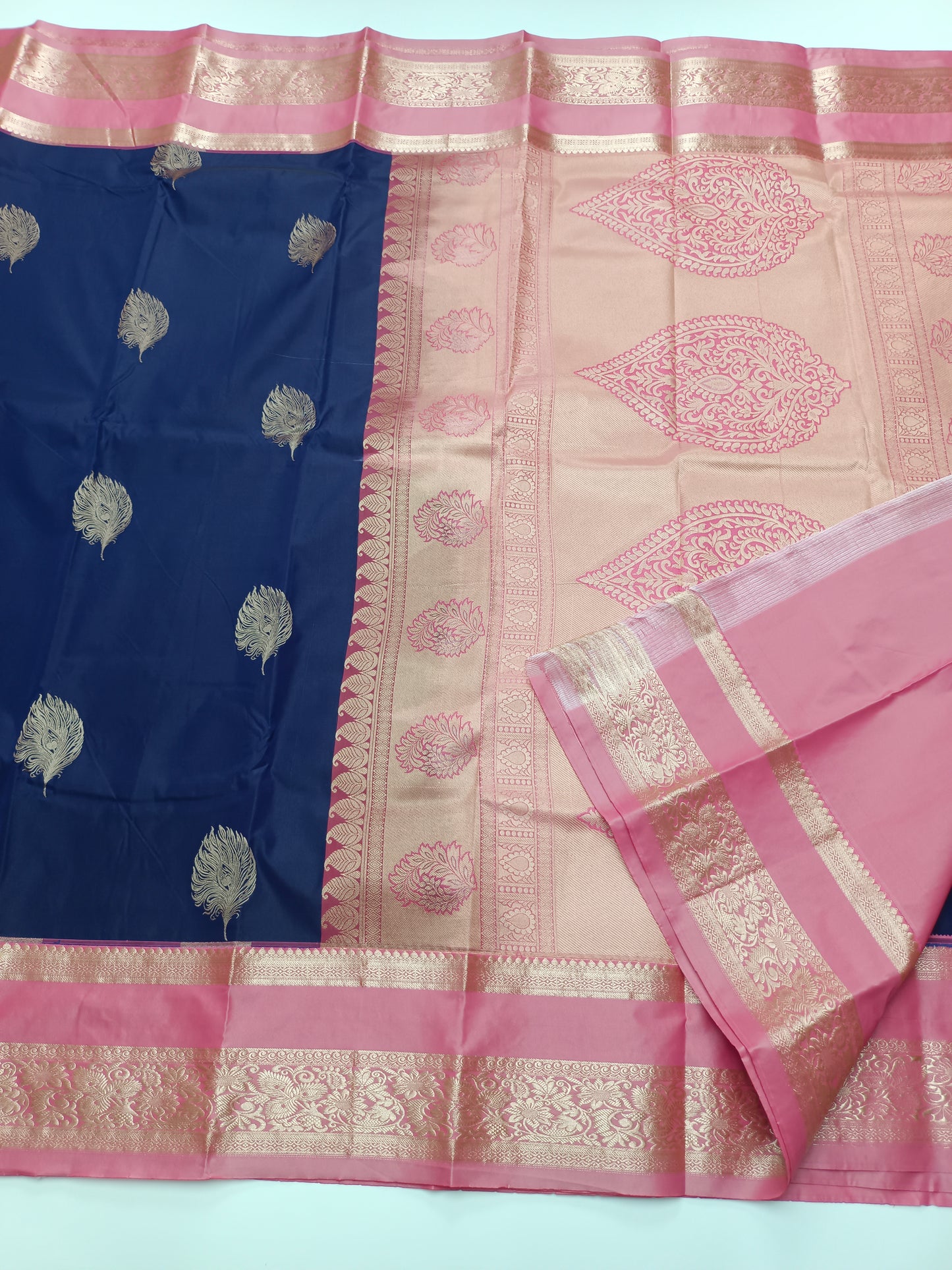 KANCHIPURAM SEMI SILK SAREE