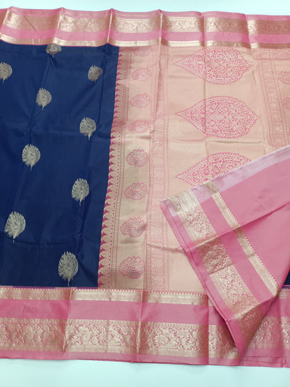 KANCHIPURAM SEMI SILK SAREE
