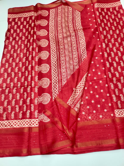 FANCY DOLA SILK SAREE