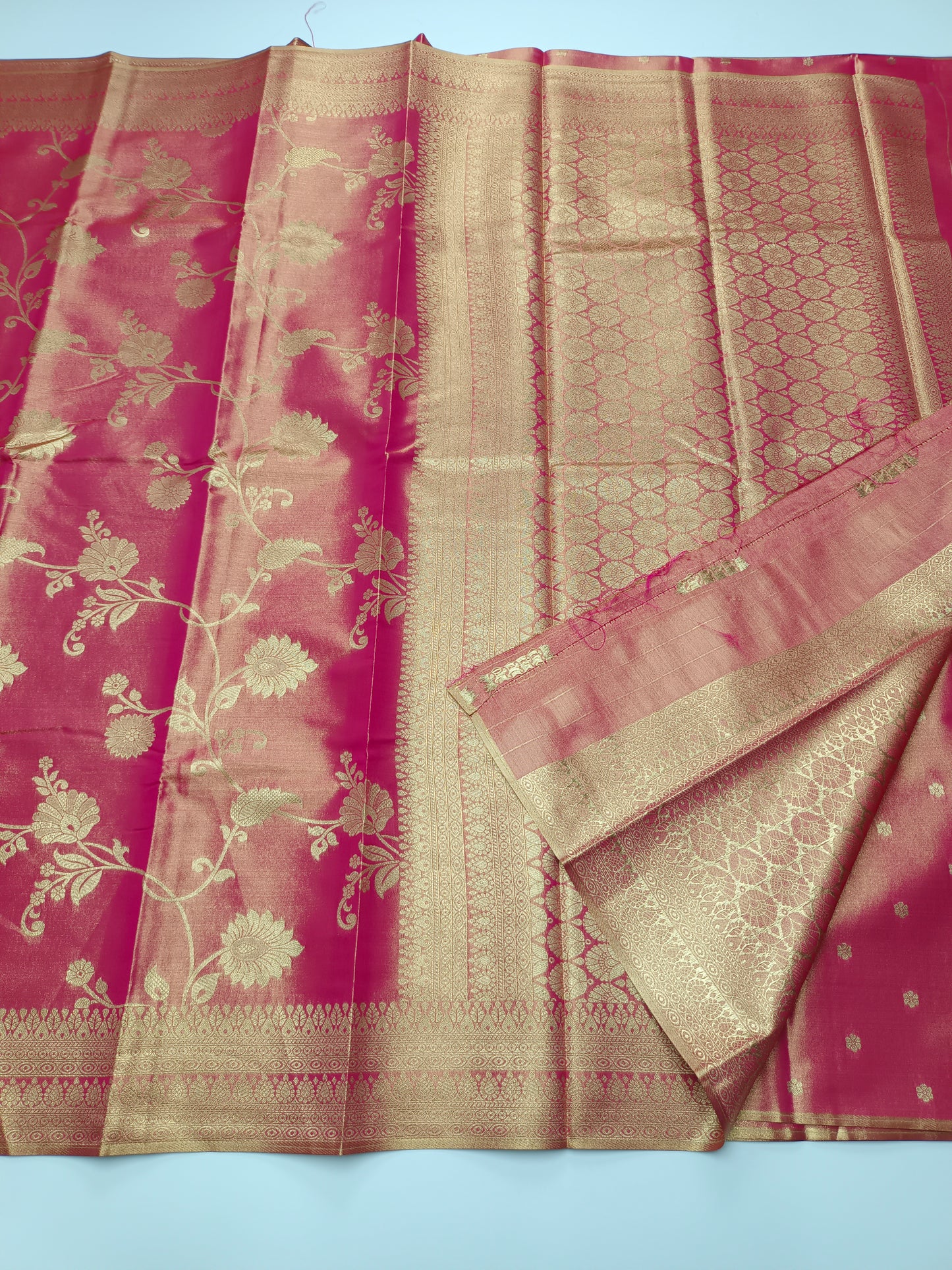 FANCY TISSUE SILK SAREE