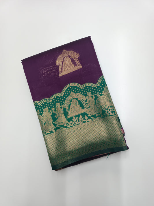 FANCY SOFT SILK SAREE