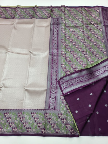 FANCY BROCADE SILK SAREE