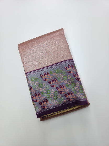 FANCY BROCADE SILK SAREE