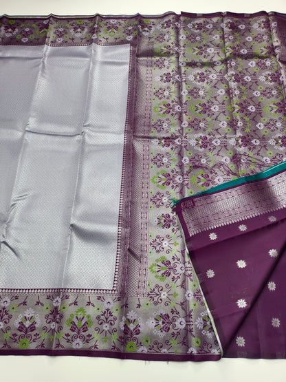 FANCY BROCADE SILK SAREE