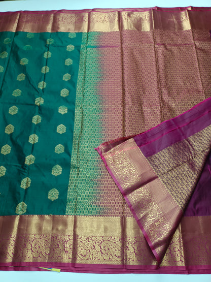 KANCHIPURAM SEMI SILK SAREE