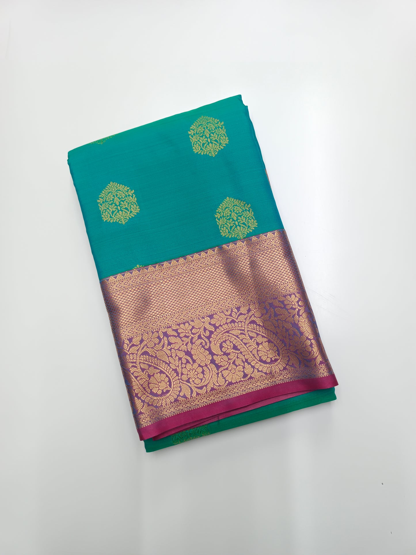 KANCHIPURAM SEMI SILK SAREE