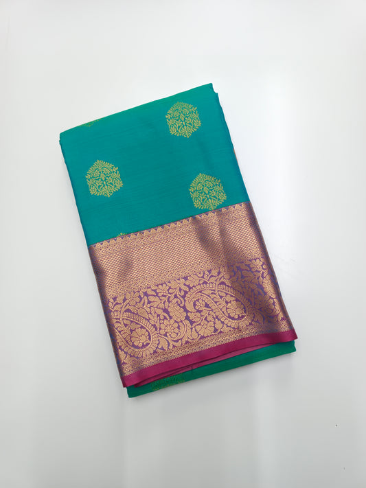 KANCHIPURAM SEMI SILK SAREE