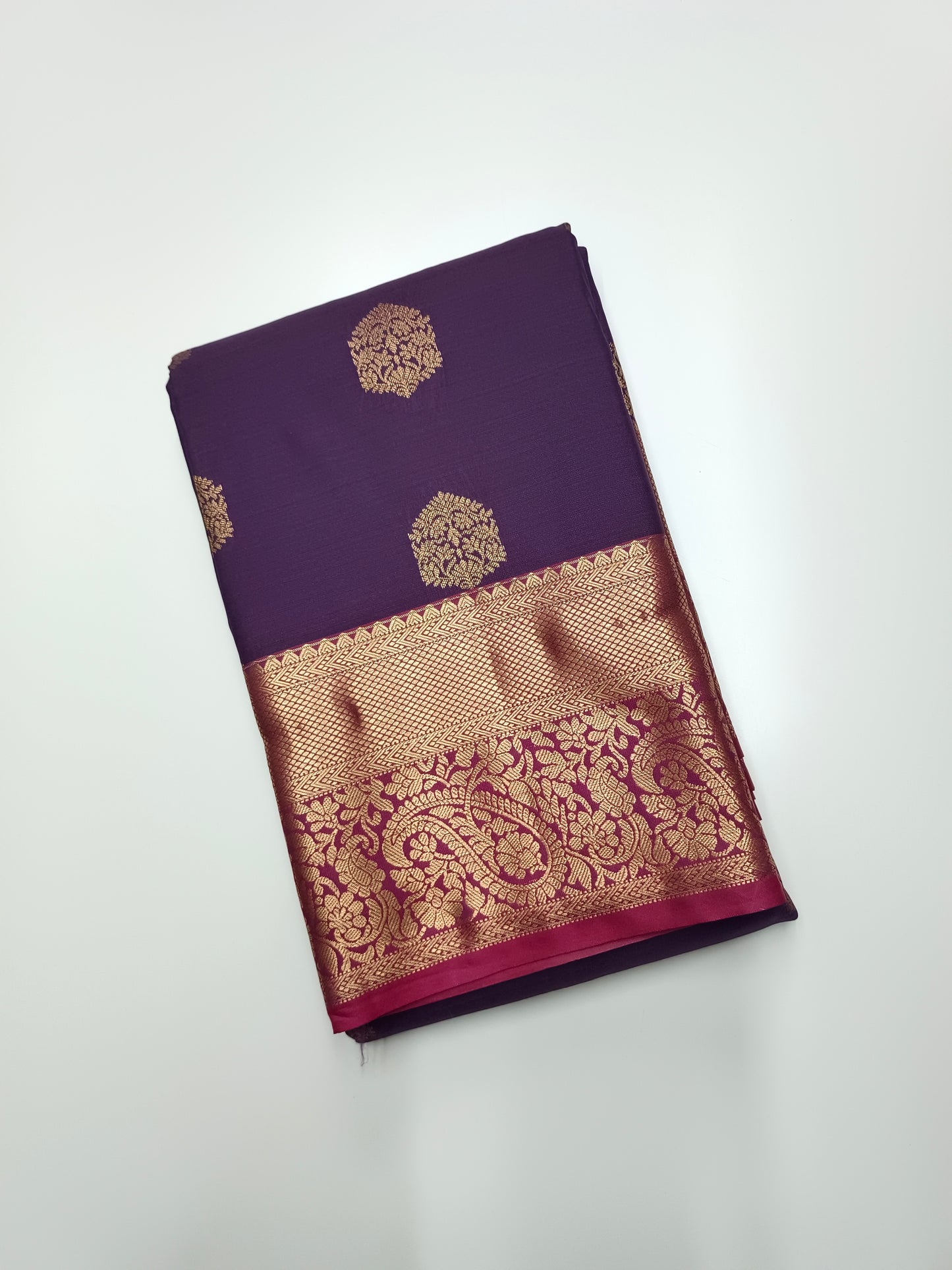KANCHIPURAM SEMI SILK SAREE