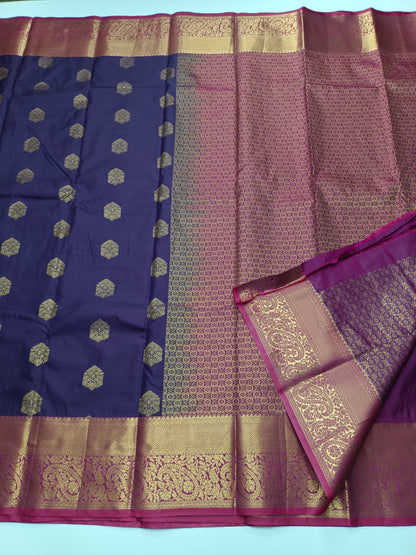 KANCHIPURAM SEMI SILK SAREE