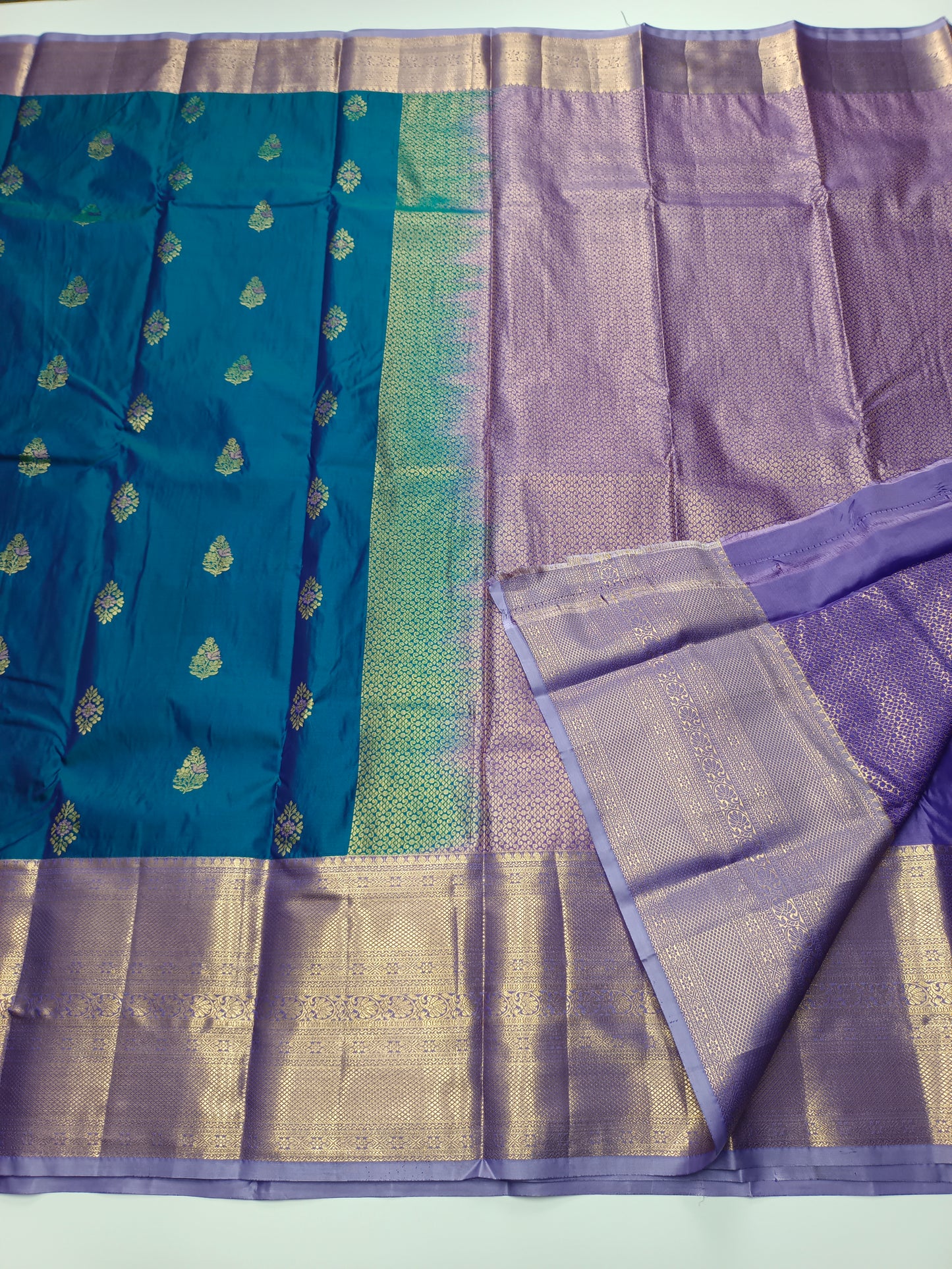 KANCHIPURAM SEMI SILK SAREE