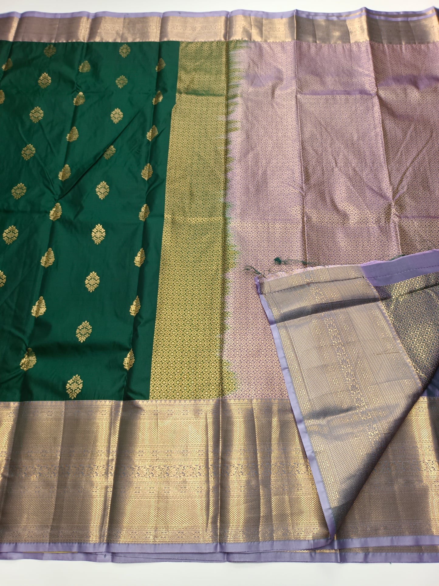 KANCHIPURAM SEMI SILK SAREE