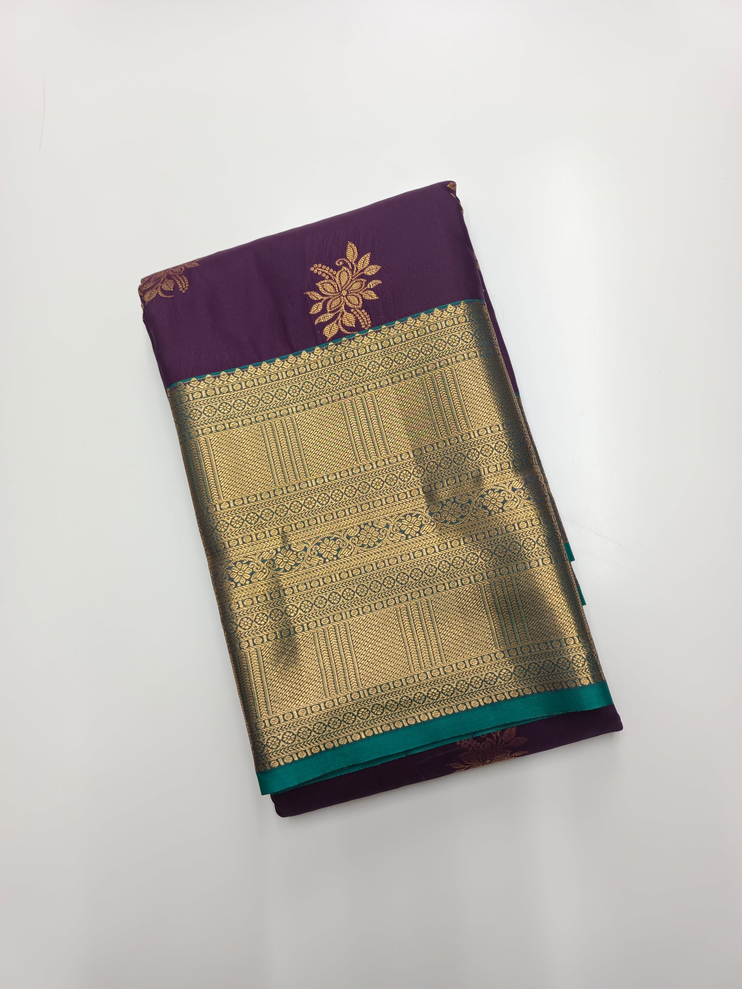 KANCHIPURAM SEMI SILK SAREE