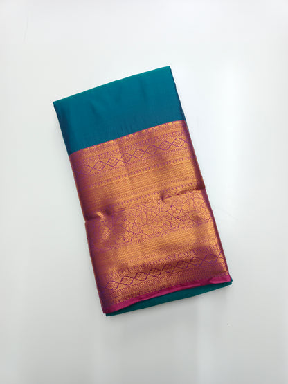 KANCHIPURAM SEMI SILK SAREE