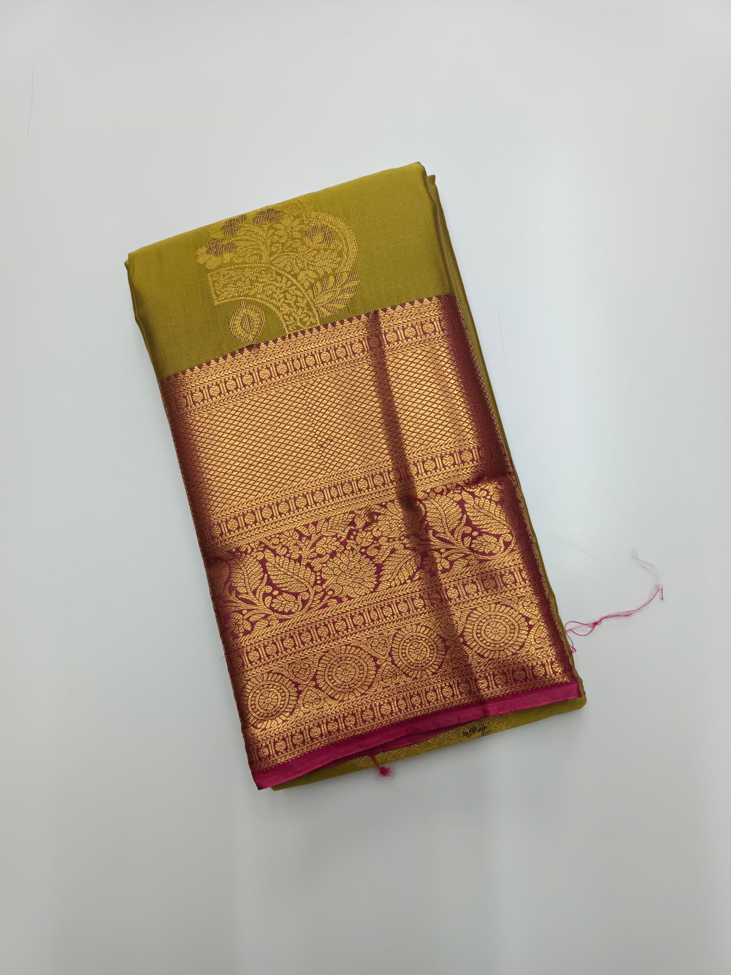KANCHIPURAM SEMI SILK SAREE