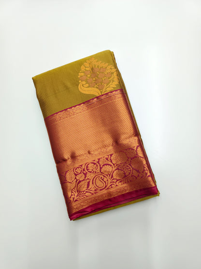 KANCHIPURAM SEMI SILK SAREE