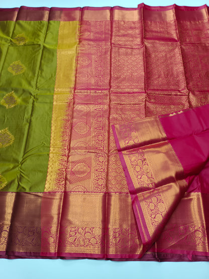KANCHIPURAM SEMI SILK SAREE