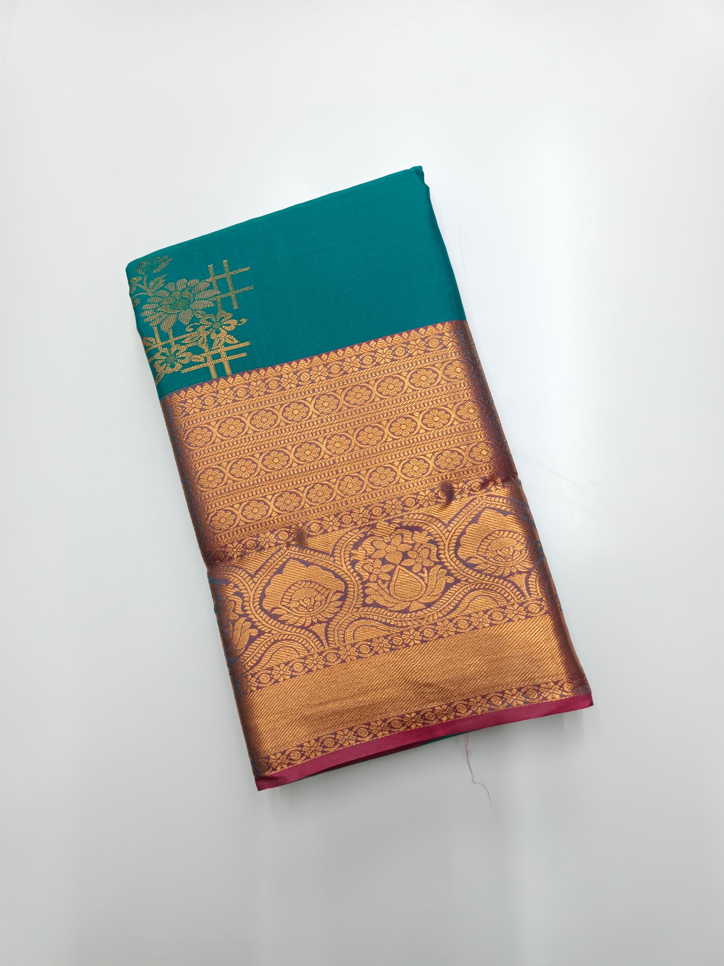 KANCHIPURAM SEMI SILK SAREE