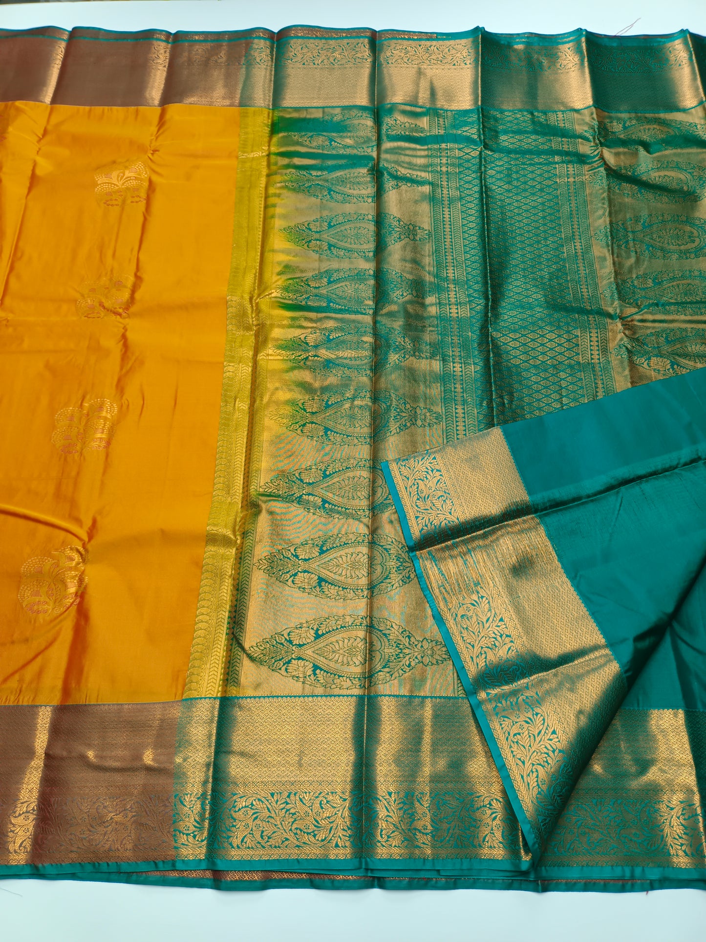 KANCHIPURAM SEMI SILK SAREE