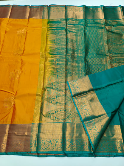 KANCHIPURAM SEMI SILK SAREE