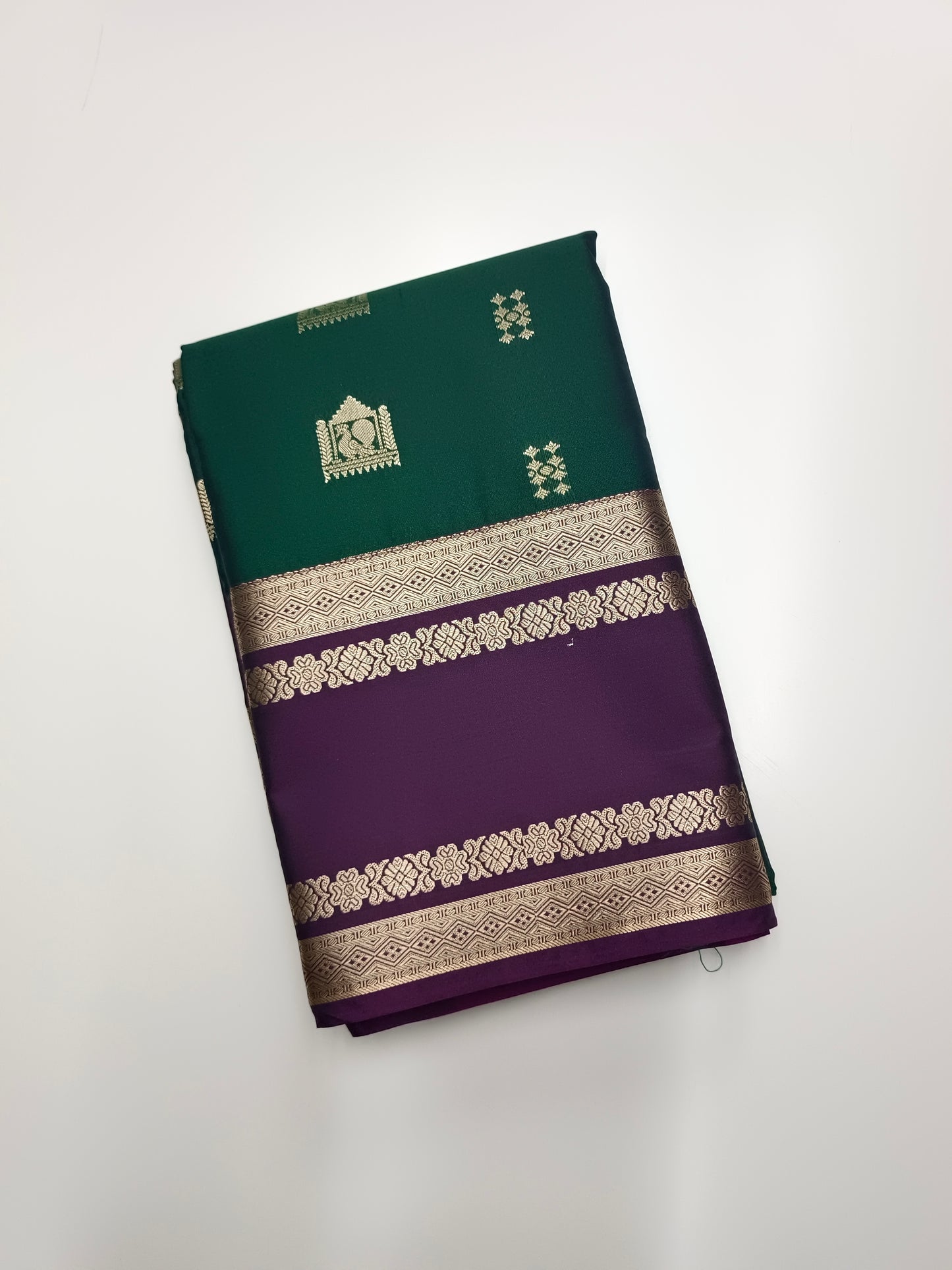 KANCHIPURAM SEMI SILK SAREE