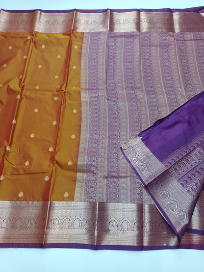 KANCHIPURAM SEMI SILK SAREE