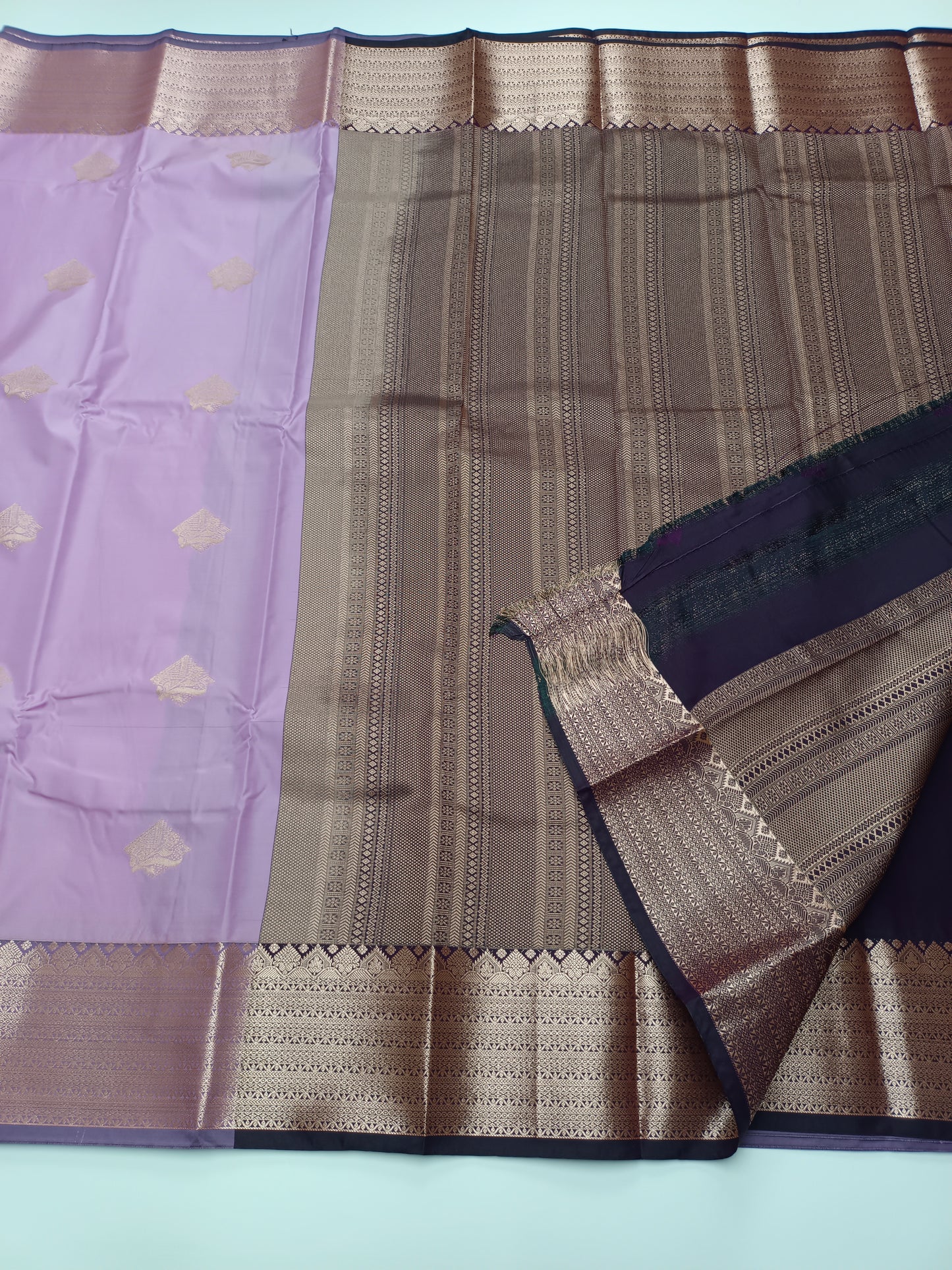 KANCHIPURAM SEMI SILK SAREE