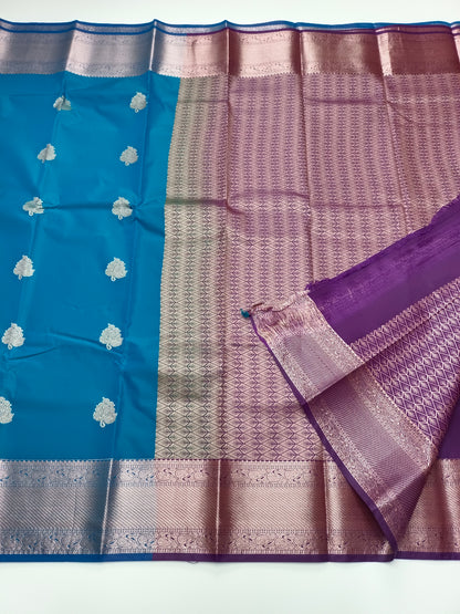 KANCHIPURAM SEMI SILK SAREE